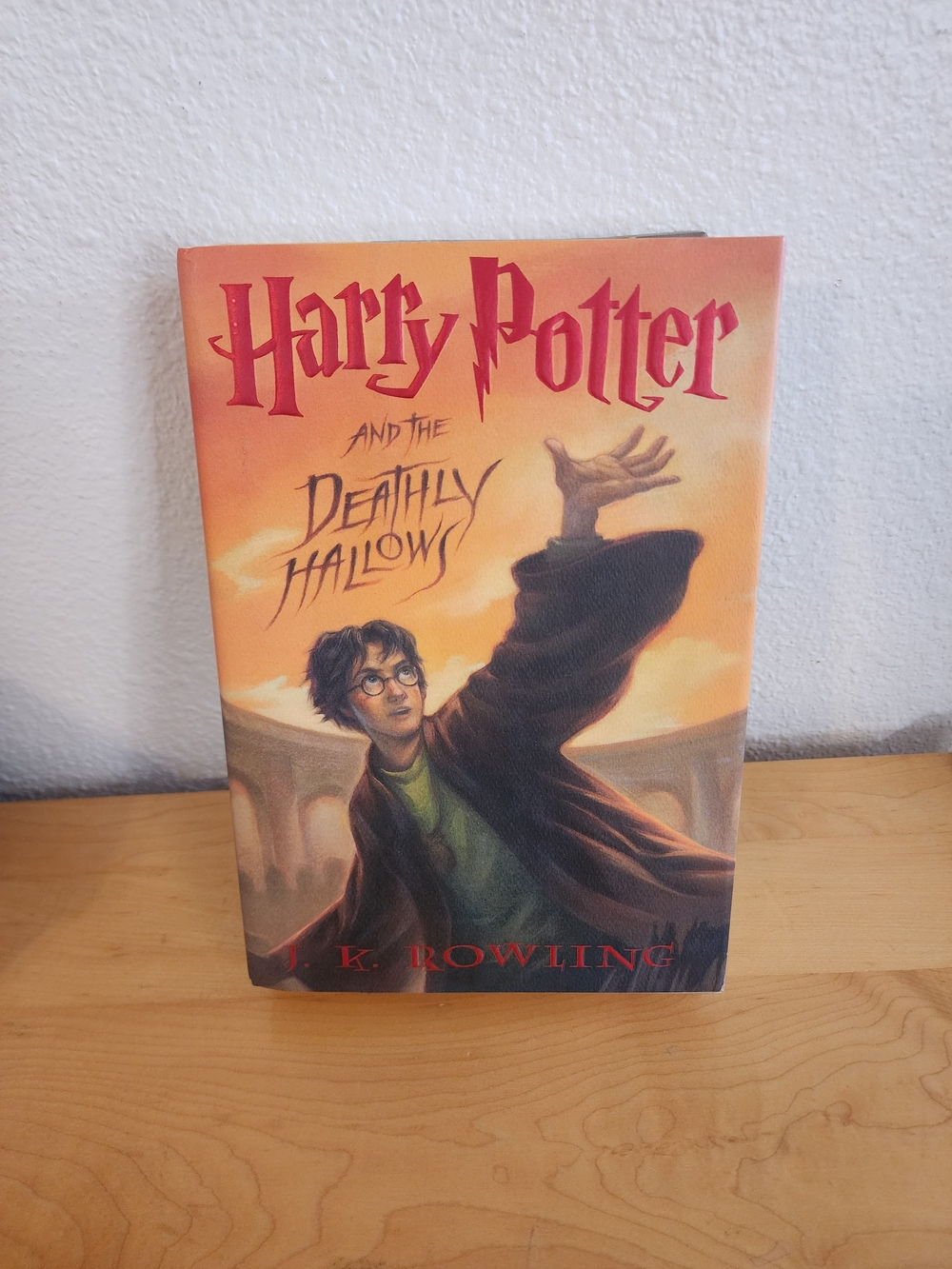 Harry Potter and the Deathly Hallows — Orange Cover Coffee Table Book